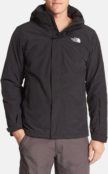 The North Face Freedom Hooded Waterproof Ski Jacket in Black for Men ...