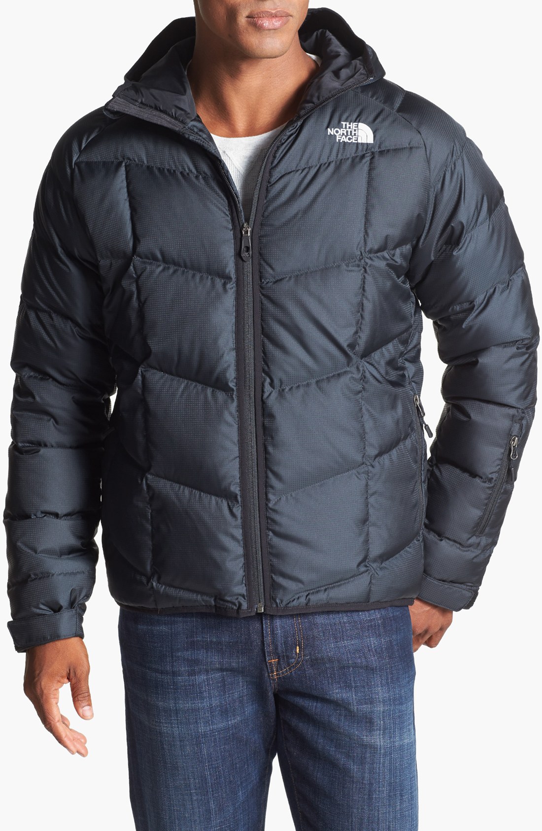 The North Face Gatebreak Water Repellent 550fill Hooded Down Jacket in ...