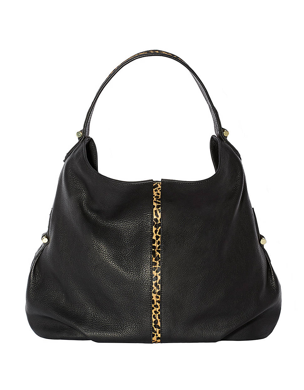 Vince Camuto Margo Leather Hobo Bag in Black | Lyst