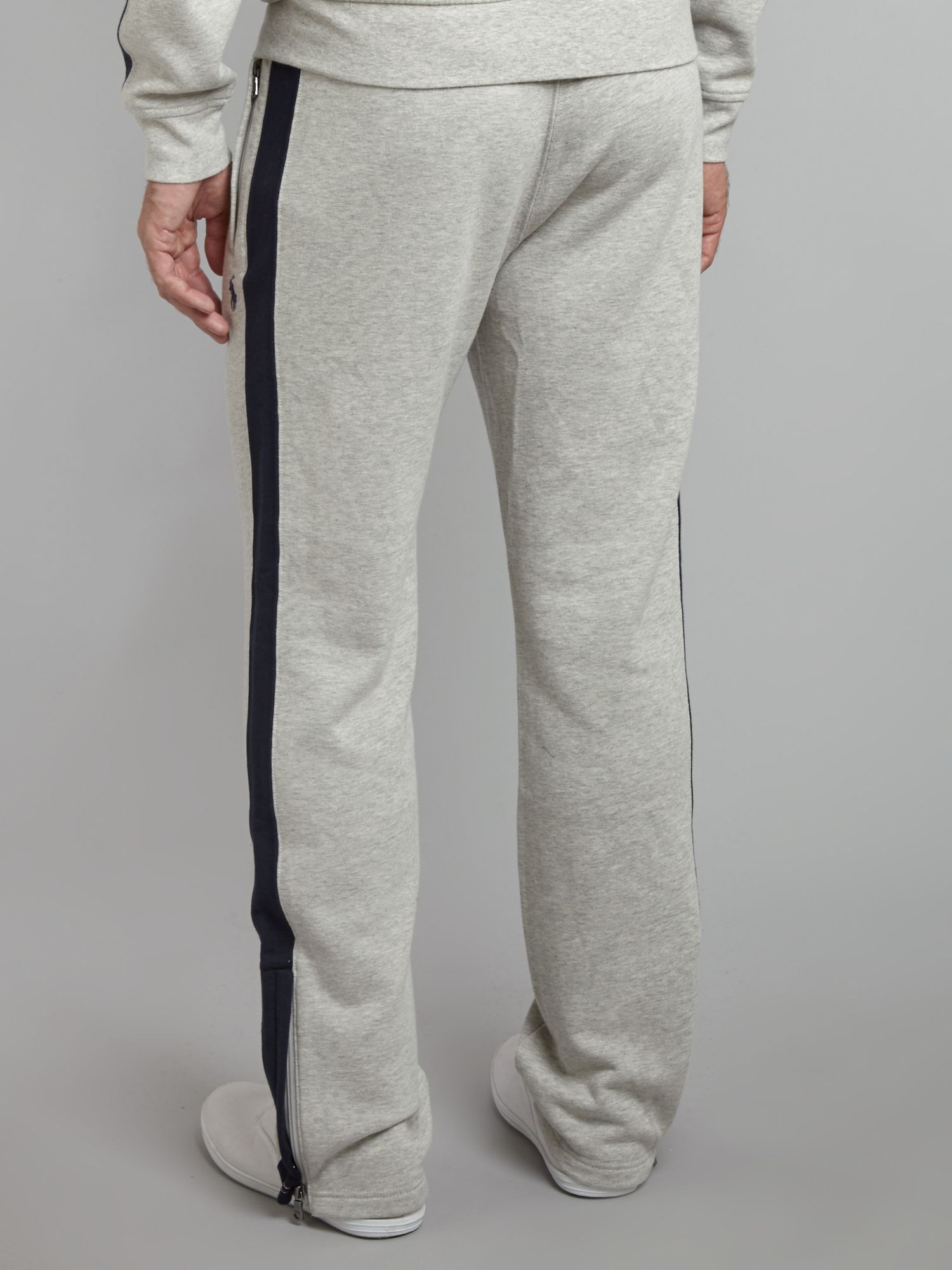 white polo sweat pants