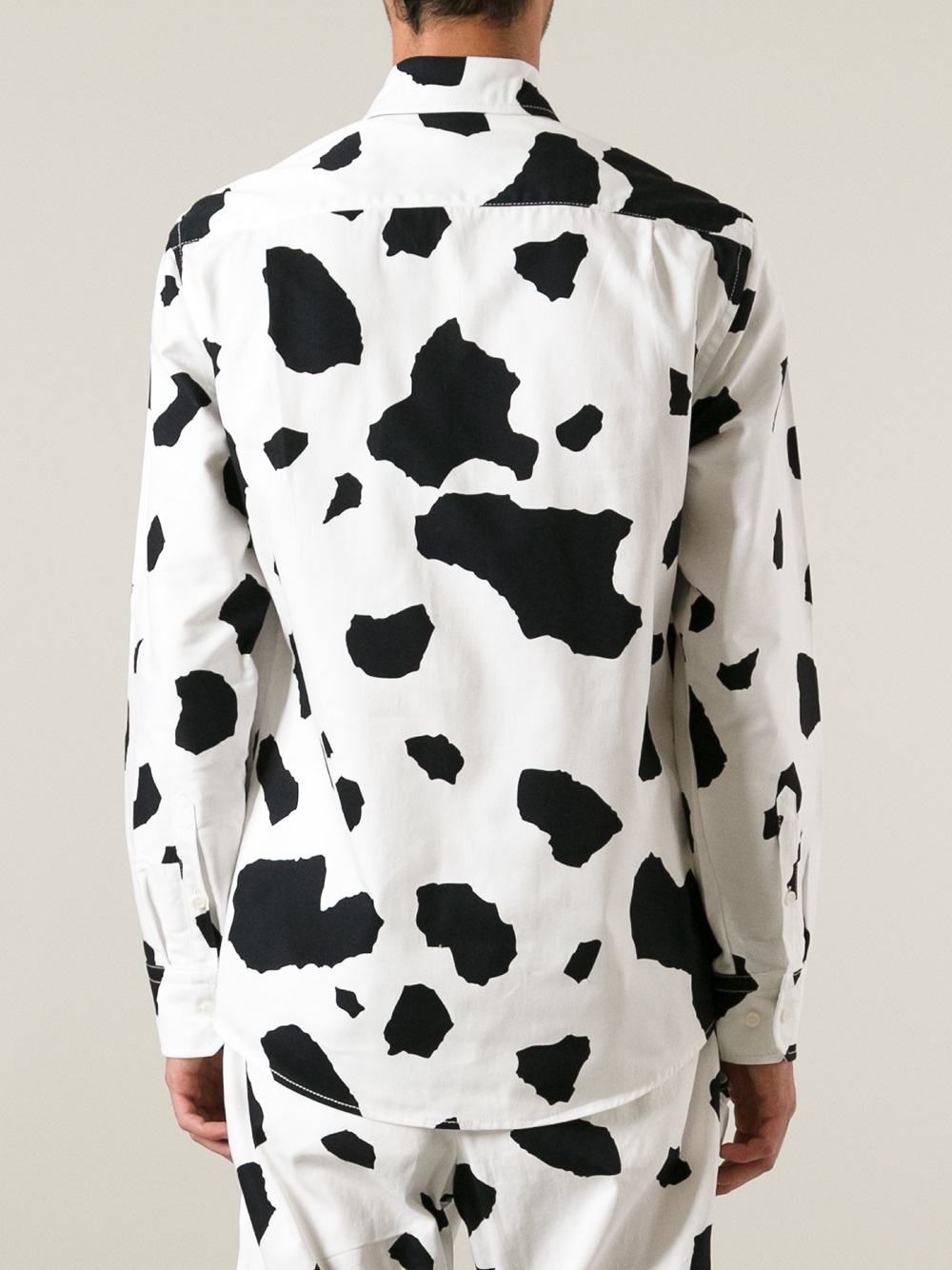 cow print shirt men