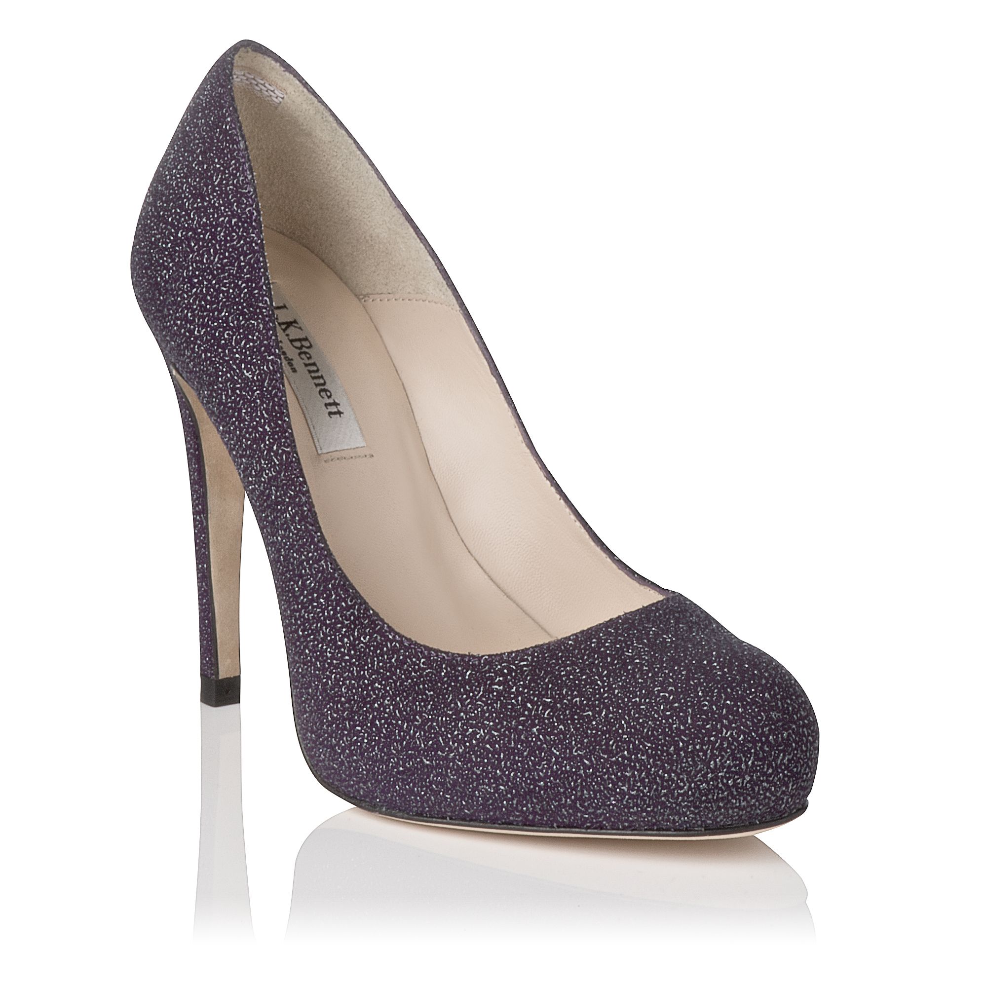 Lk Bennett Harley Closed Court Shoes in Purple (Violet) | Lyst