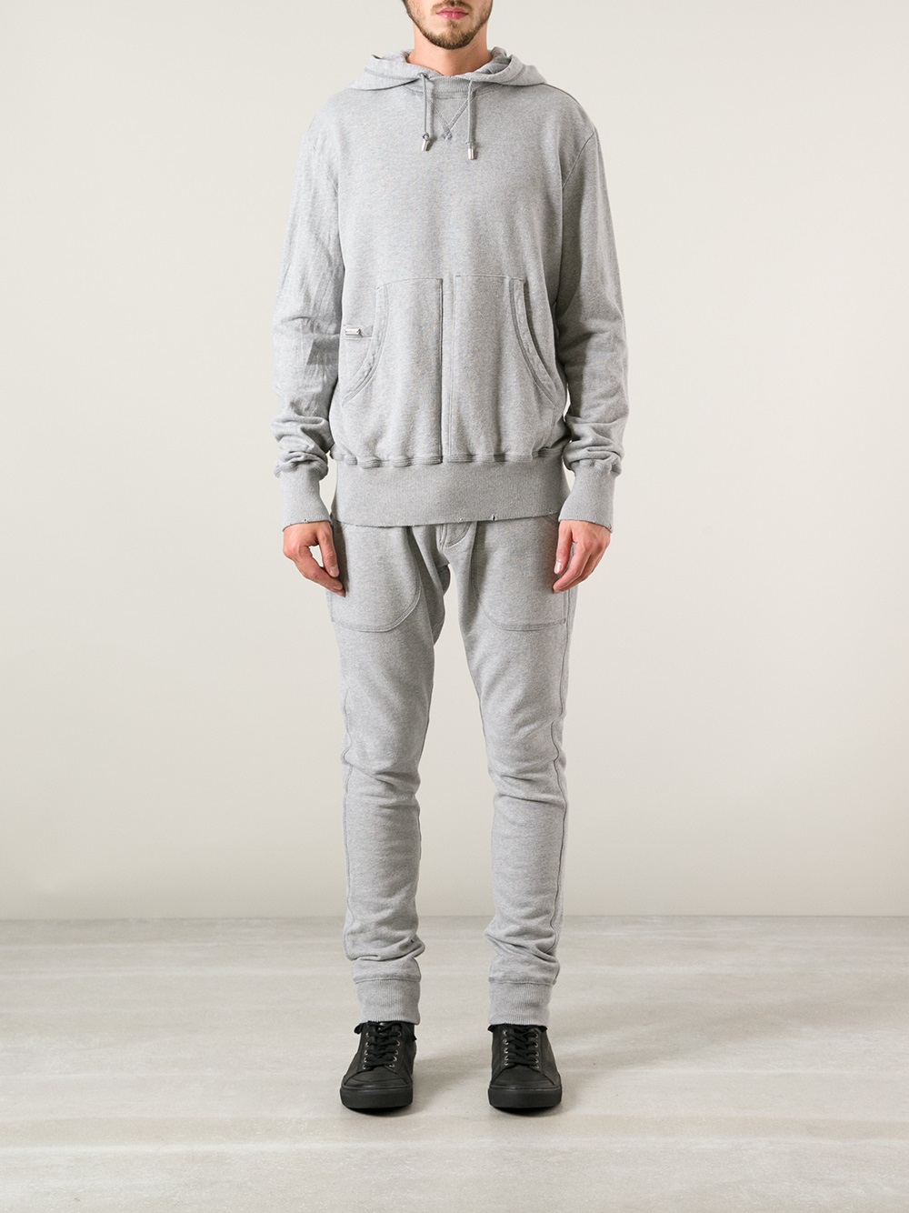 Balmain Tracksuit Trouser in Gray for Men - Lyst