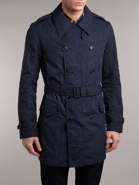 Polo Ralph Lauren Dispatch Trench Coat in Blue for Men (Navy) | Lyst
