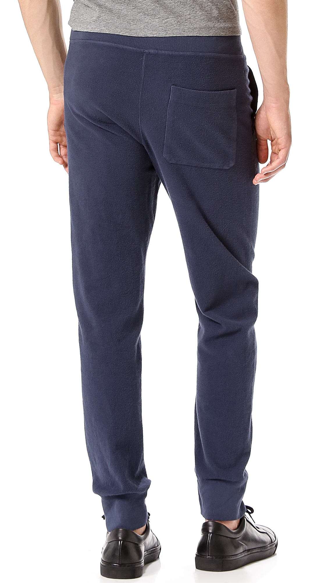 Lyst - Save Khaki Sweatpants in Blue for Men