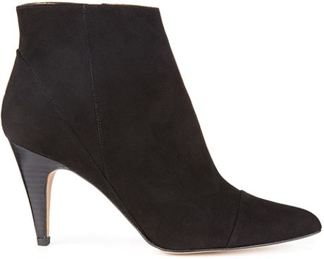 Whistles Claudia Point Ankle Boot in Black | Lyst