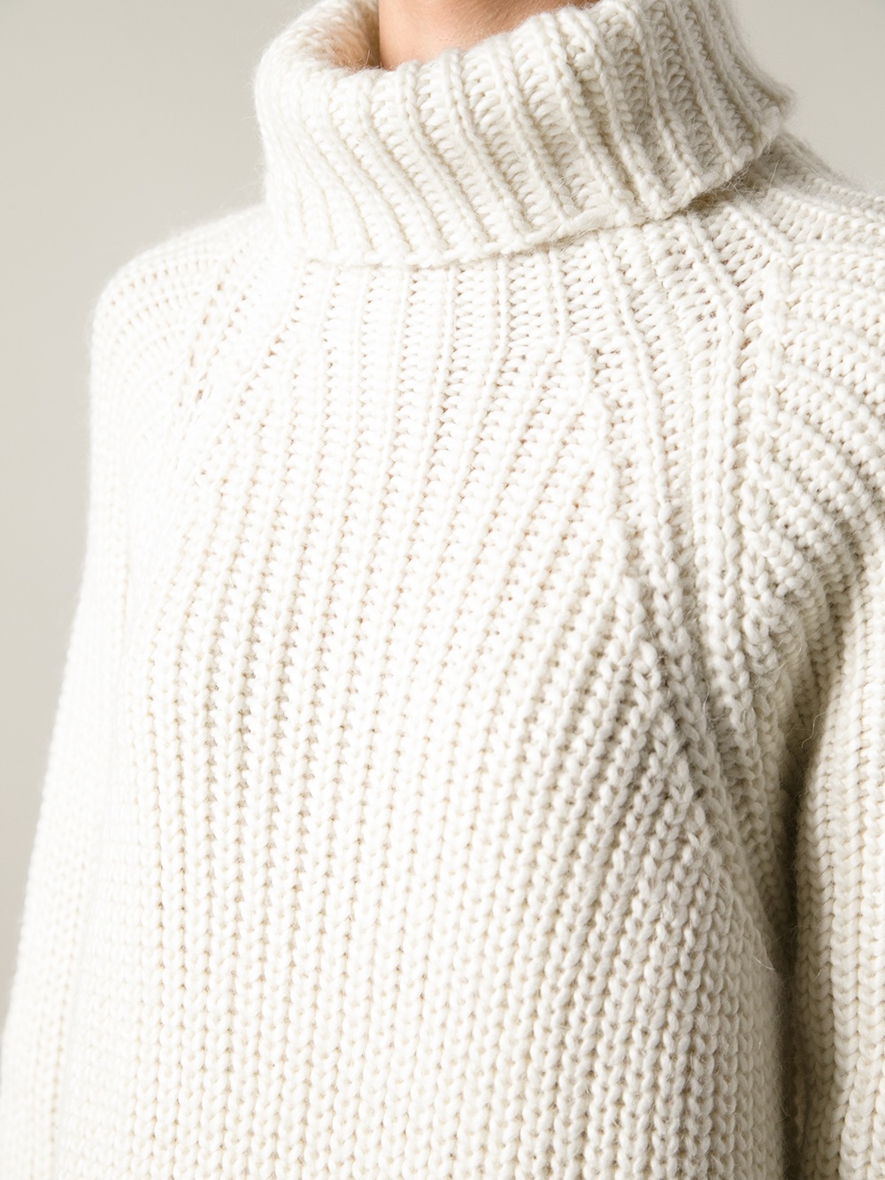 Lyst - Carin Wester Chunky Knit Sweater in White