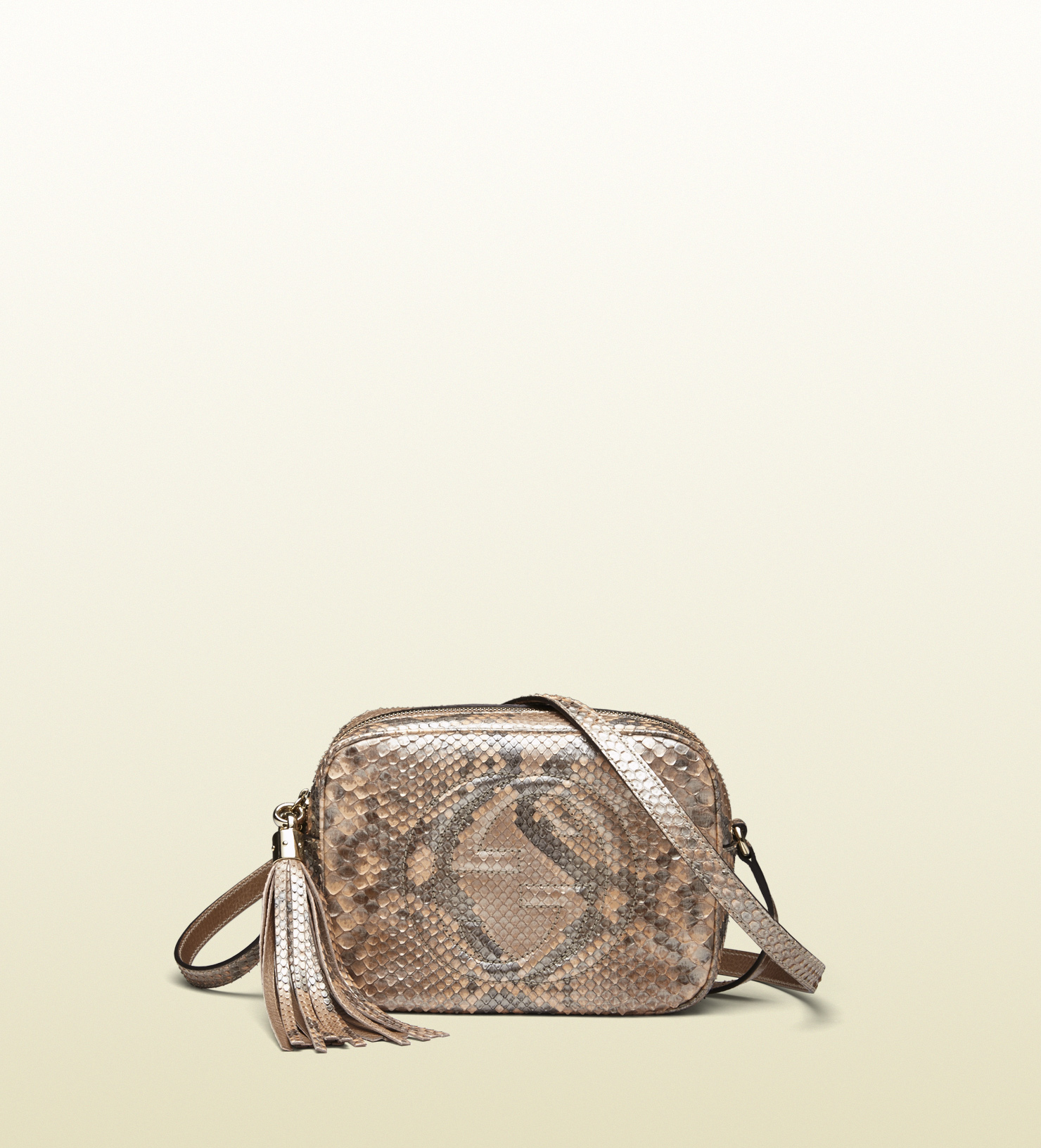 gucci soho python bag