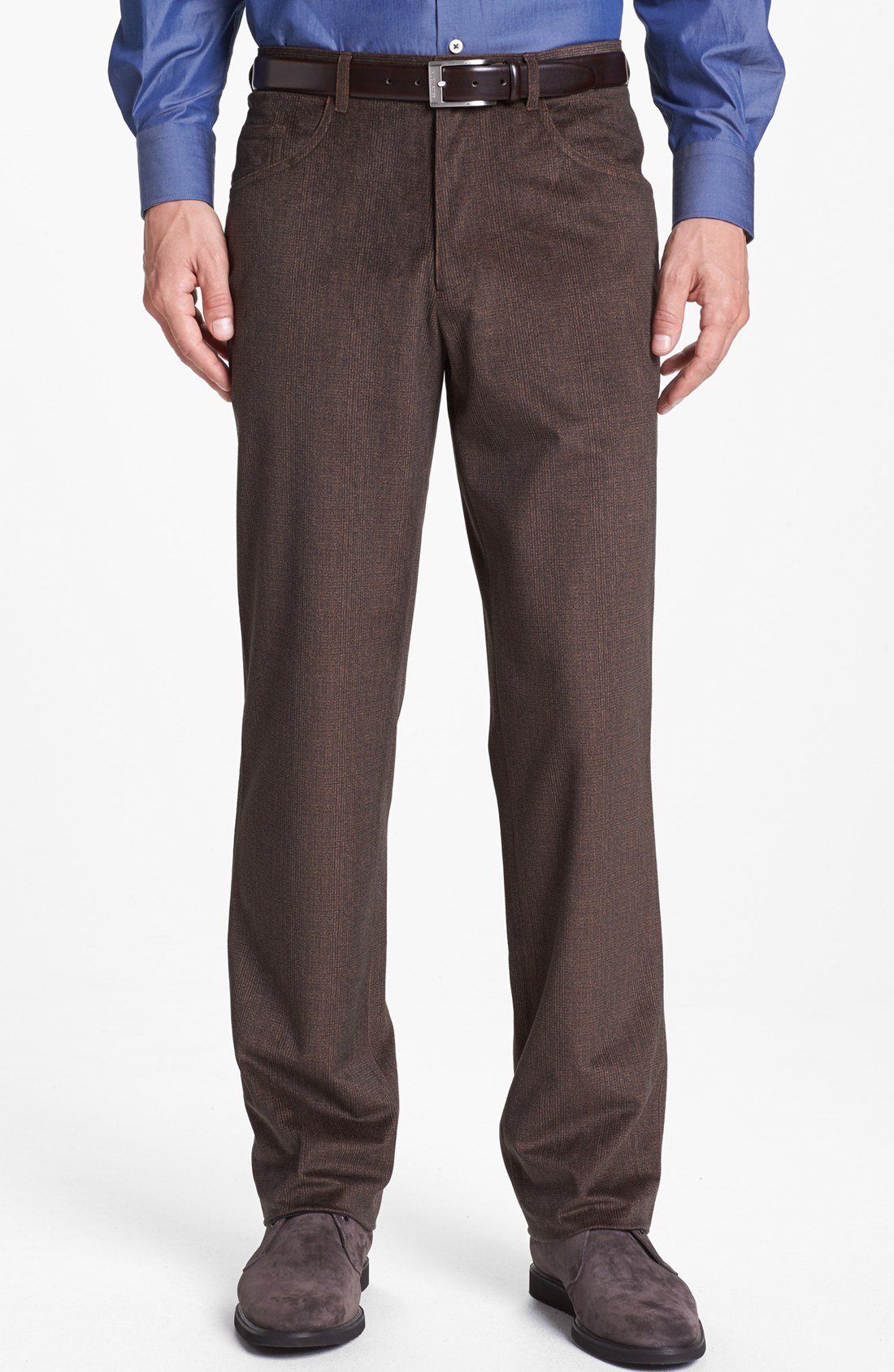 Linea Naturale Five Pocket Corduroy Pants in Brown for Men | Lyst