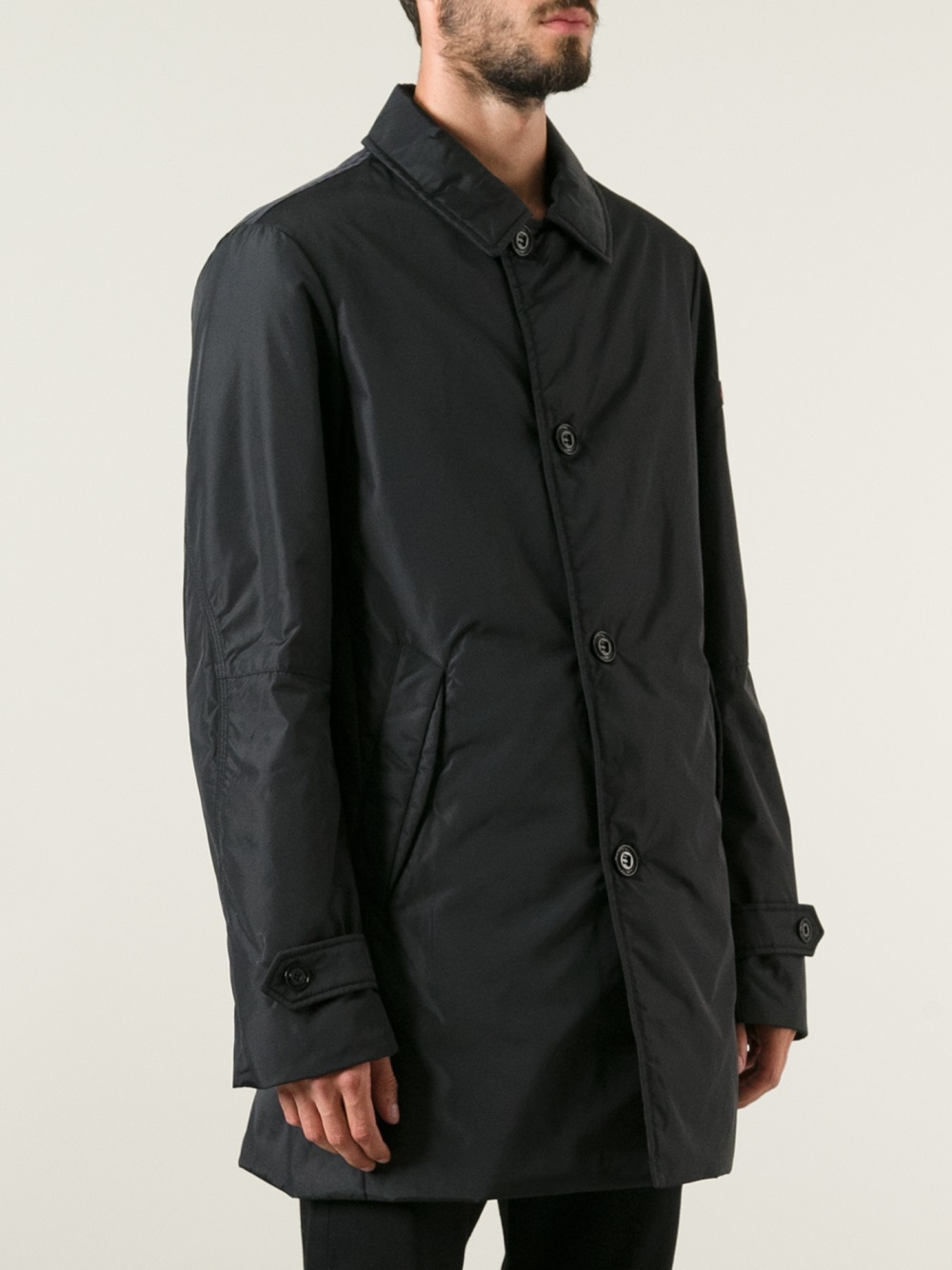 Lyst - Peuterey Rain Coat in Black for Men