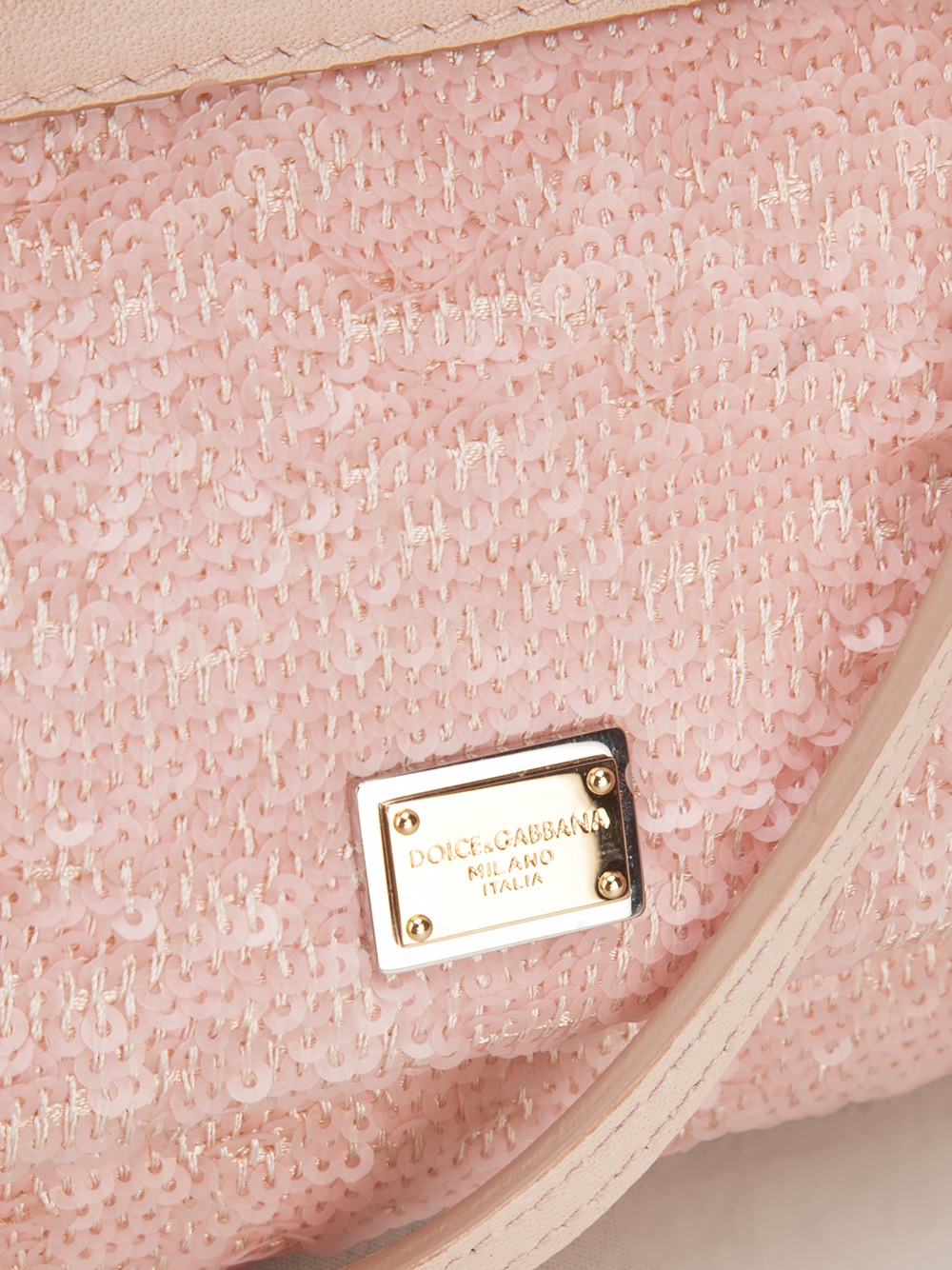 Lyst - Dolce & Gabbana Mini Sicily Crossbody Bag in Pink