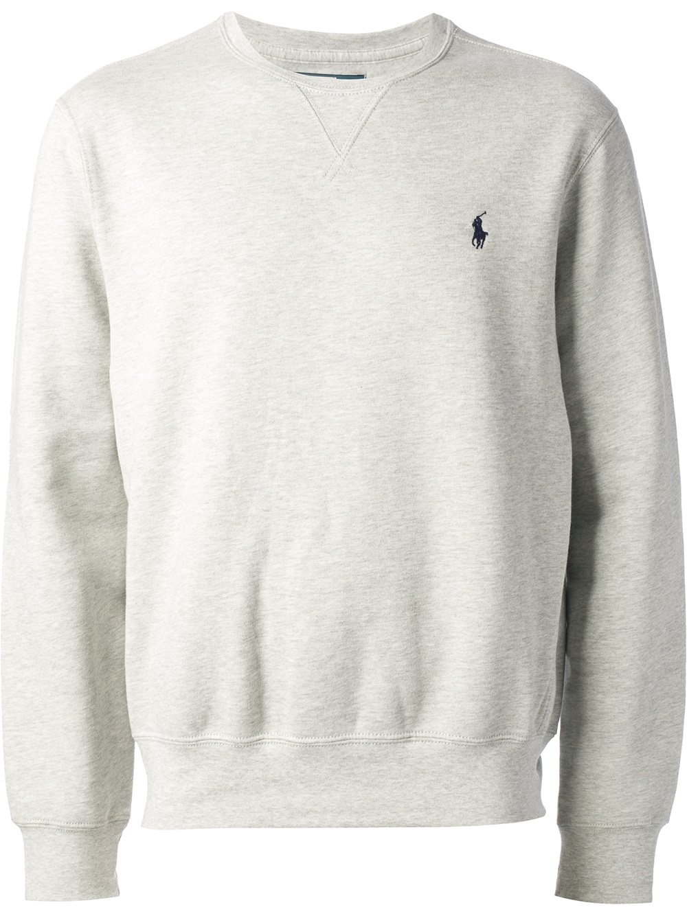 polo white sweatshirt