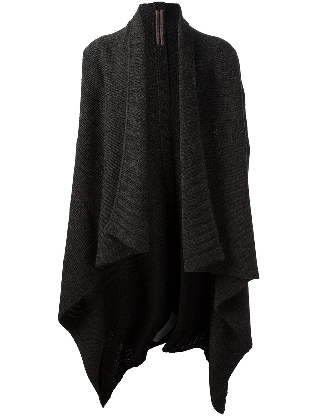 Lyst - Rick owens Oversized Knit Cardigan in Black for Men