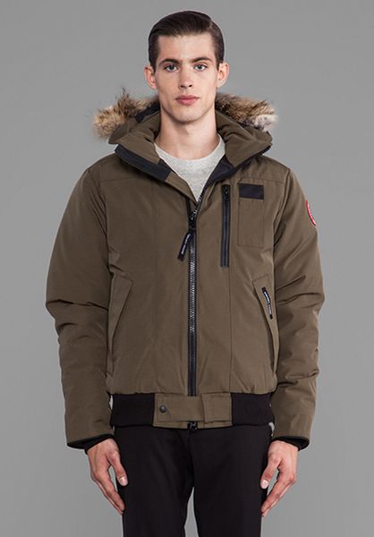 Canada Goose Borden Bomber in Army in Brown for Men (Military Green) | Lyst