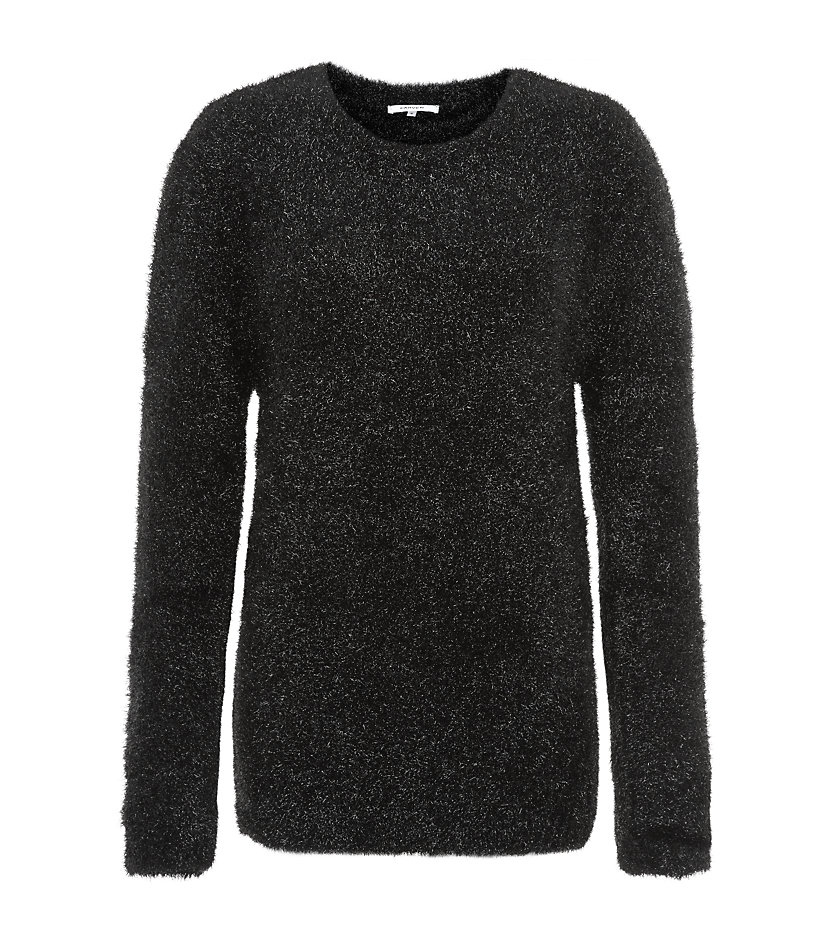 Carven Sparkle Sweater in Black | Lyst