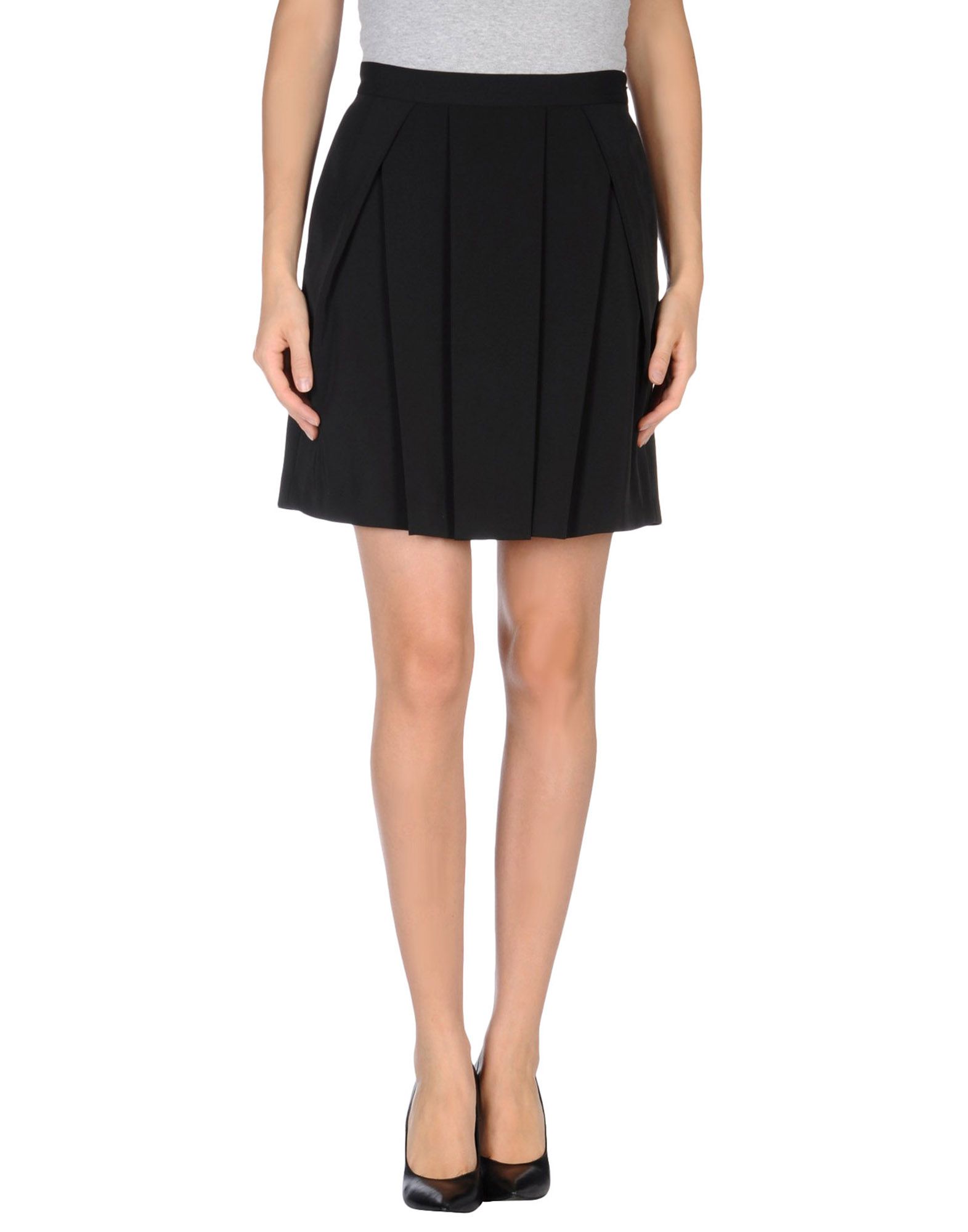 Gianfranco Ferré Knee Length Skirt in Black | Lyst