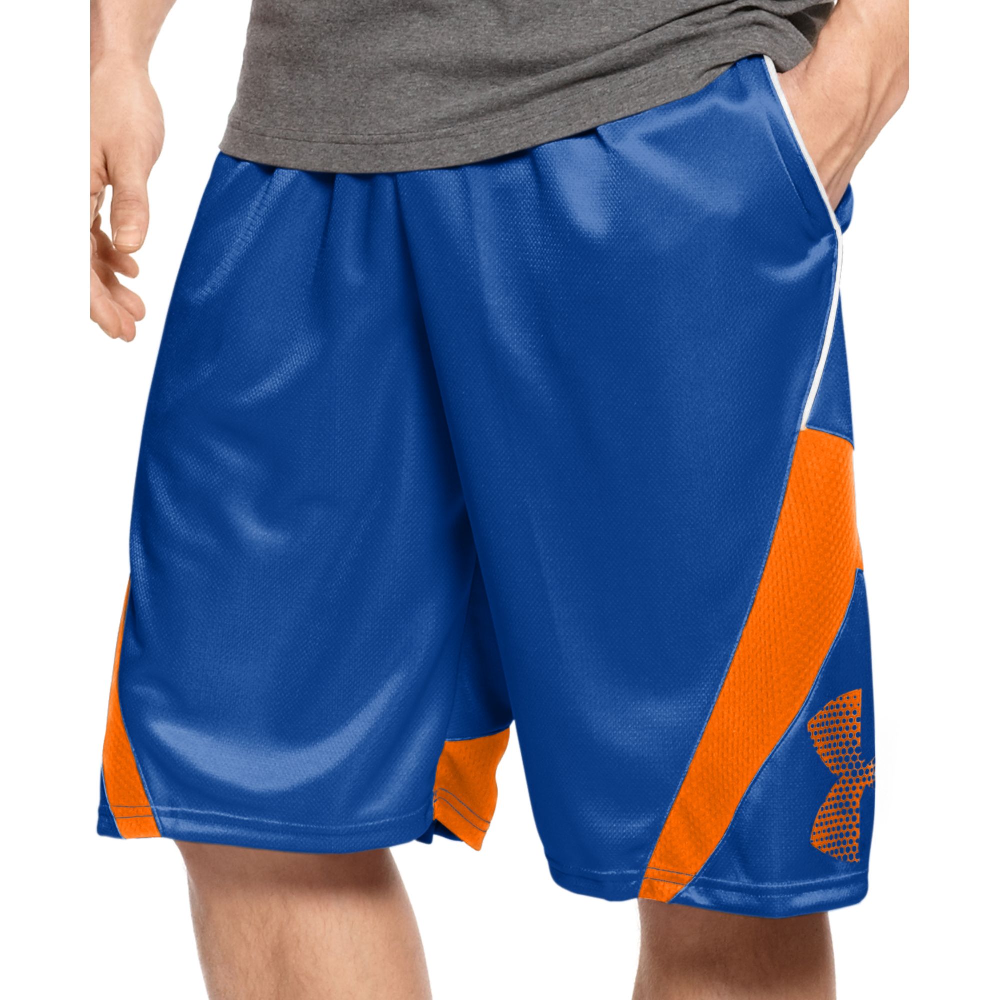 Under Armour Ez Monknee 12 Basketball Shorts in Blue for Men (Royal) | Lyst