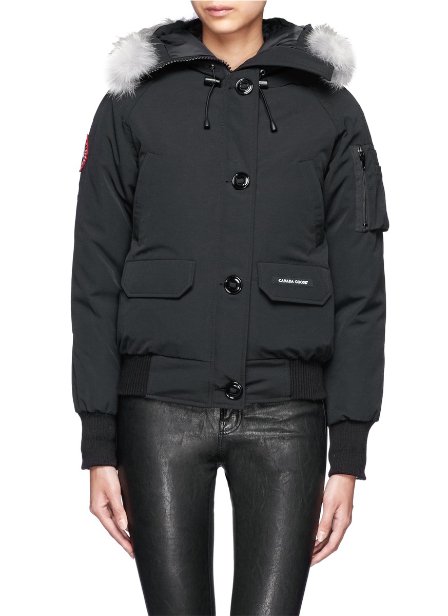 Canada goose Chilliwack Bomber Jacket in Gray | Lyst