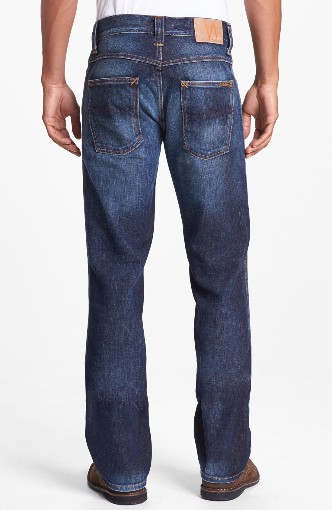 Nudie Jeans Slim Jim Slim Fit Jeans in Blue for Men (Organic Slubby ...