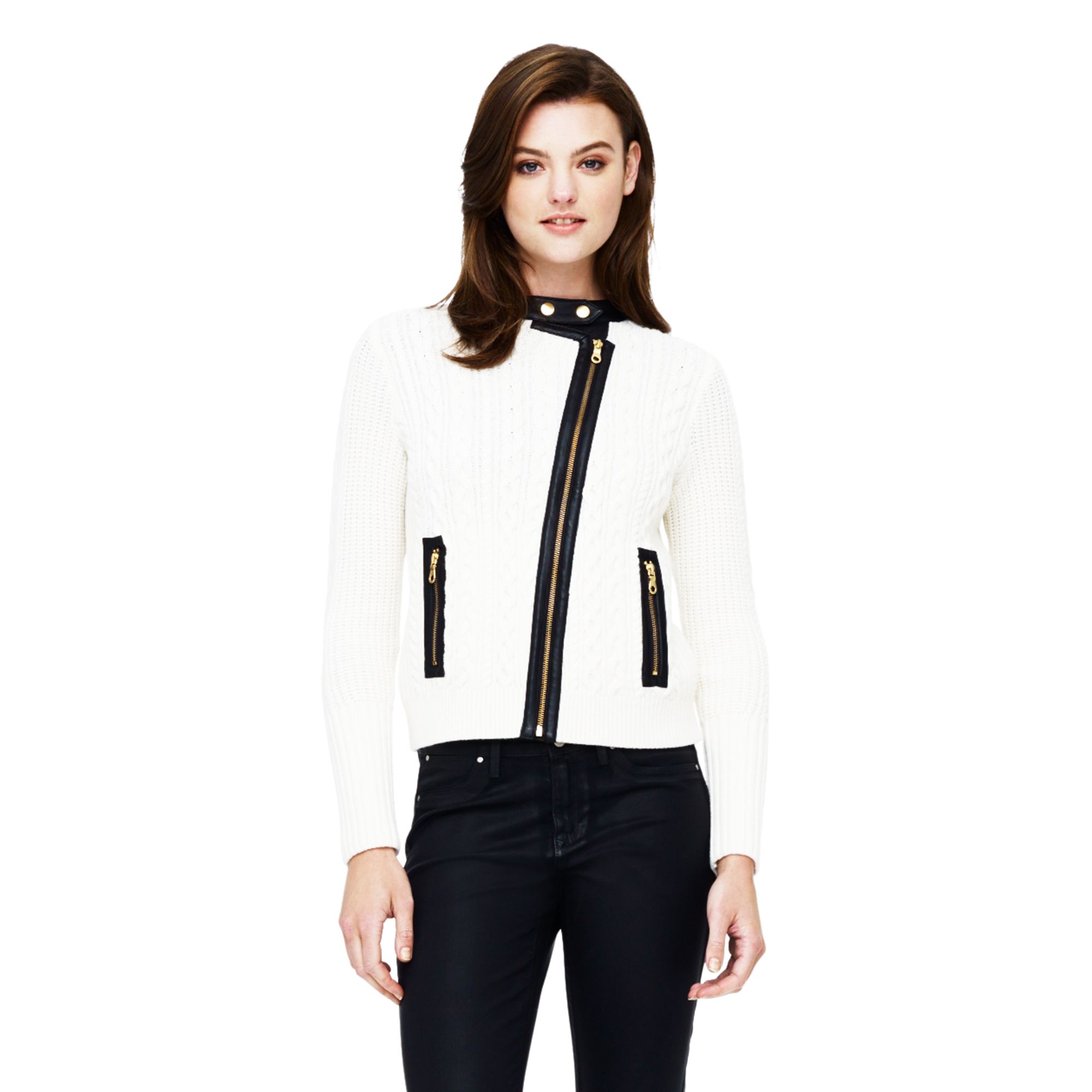 club monaco white sweater