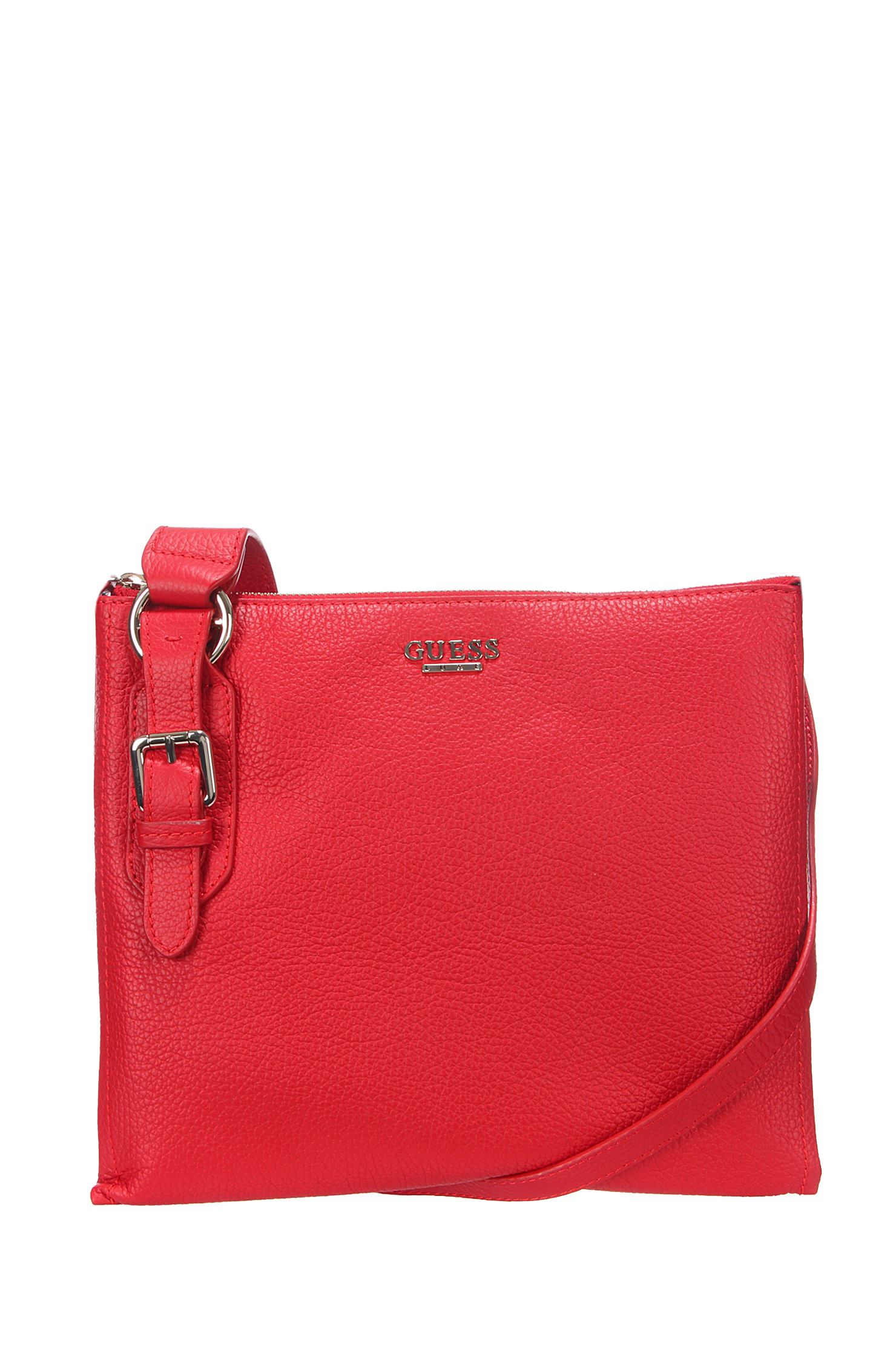 Guess Leather Bag in Red | Lyst