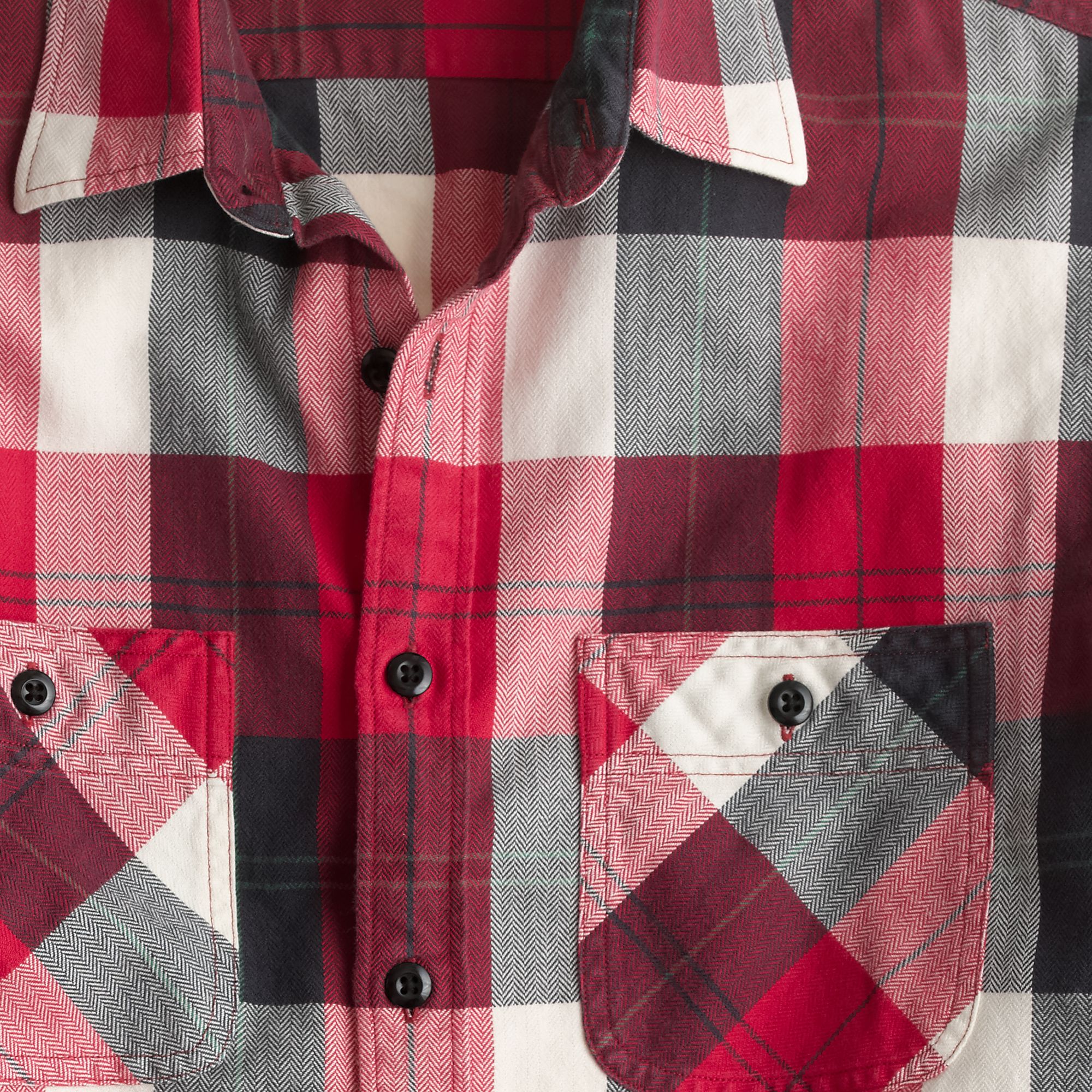 j crew mens flannel shirt