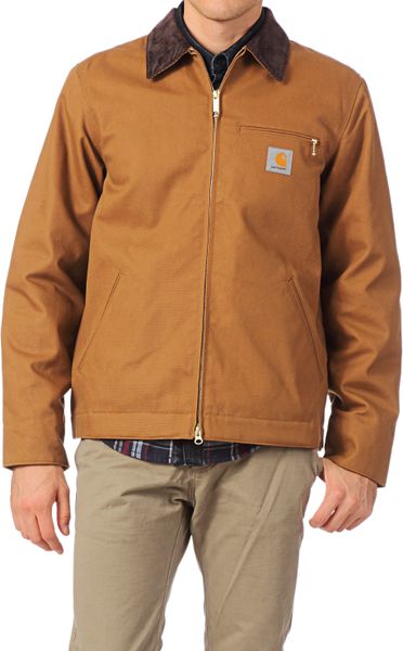 Carhartt Blazer Detroit Jacket in Brown for Men | Lyst