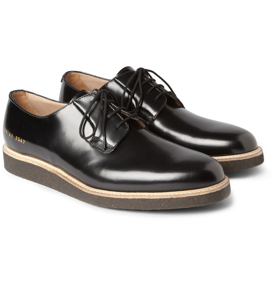 common projects leather derby