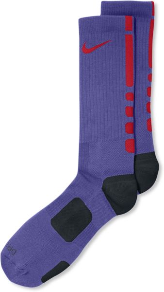 Nike Elite Basketball Mens Socks in Purple for Men (Purple 506) | Lyst