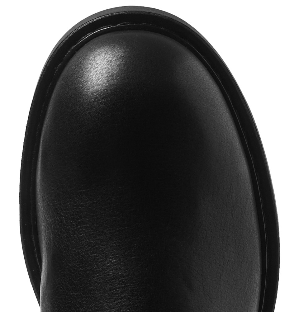 ann demeulemeester biker boots