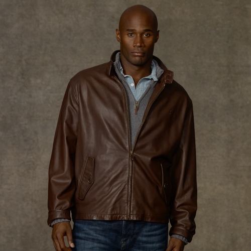 Lyst - Polo Ralph Lauren Lambskin Barracuda Jacket in Brown for Men