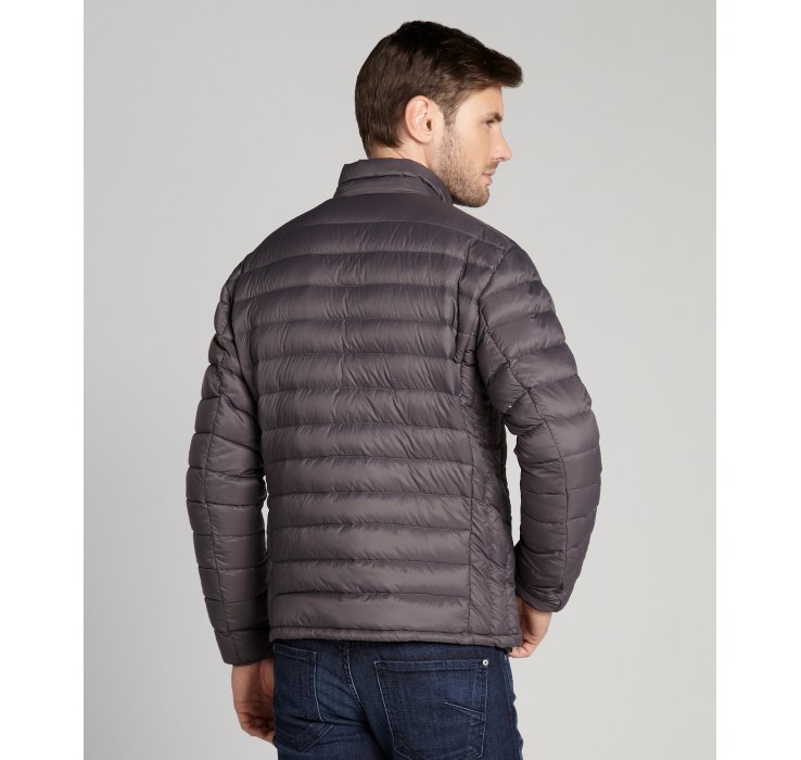 Lyst Calvin Klein Titanium Quilted Down Filled Puffer