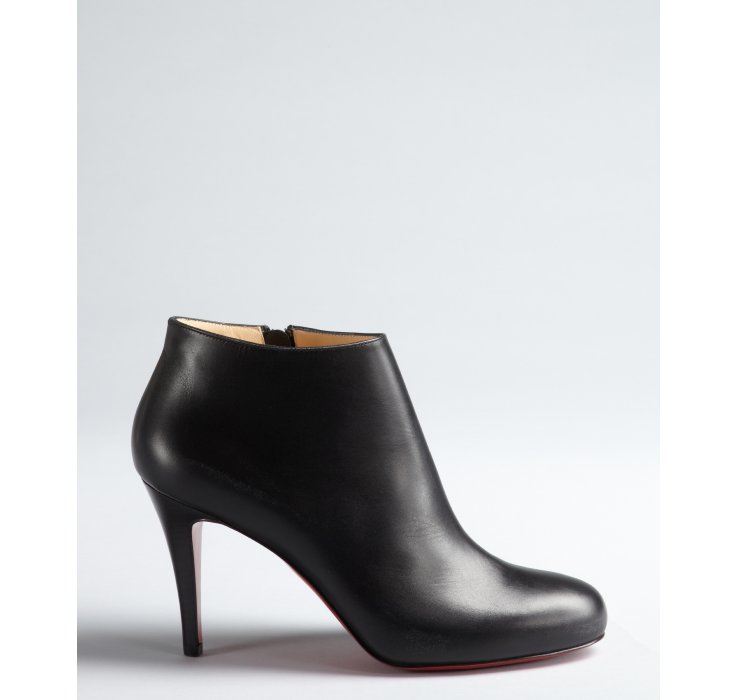 christian louboutin belle 85 leather ankle boots christian louboutin belle 85 leather ankle boots