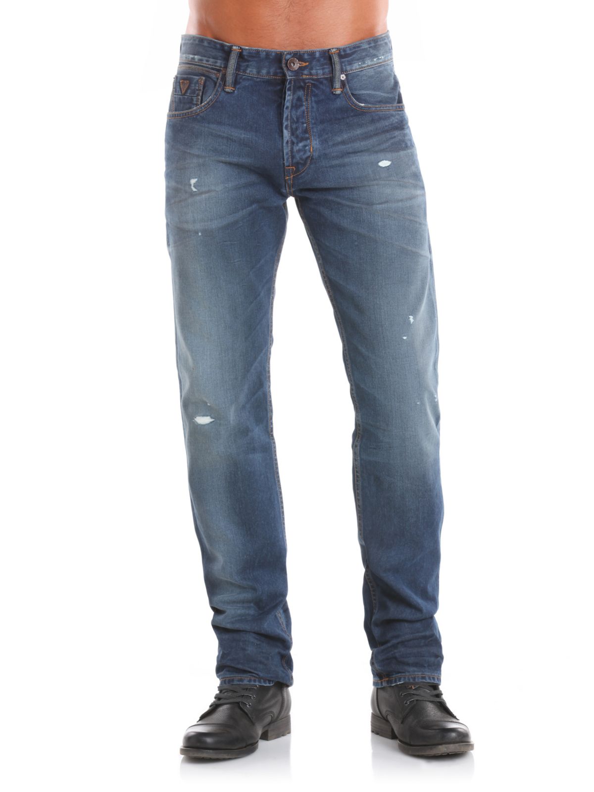 Guess Ventura Seasonal Vintage Jeans in Blue for Men | Lyst