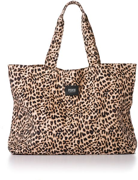 Victoria's Secret Large Tote Bag in Animal (natural leopard) | Lyst