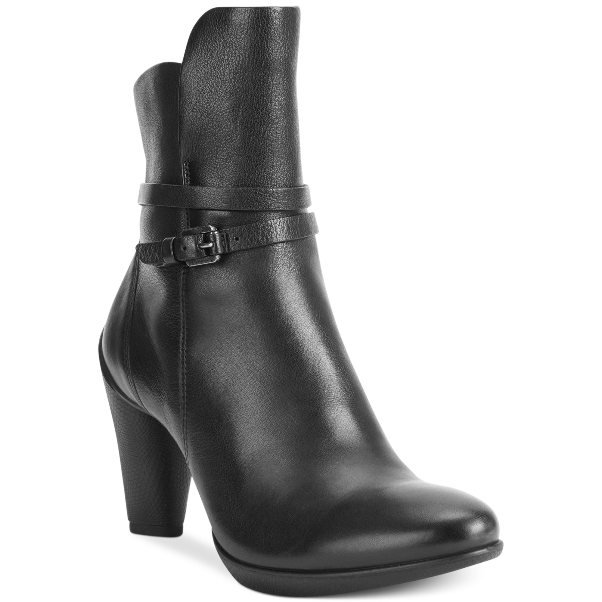 Ecco Women's Sculptured 75 Booties in Black | Lyst