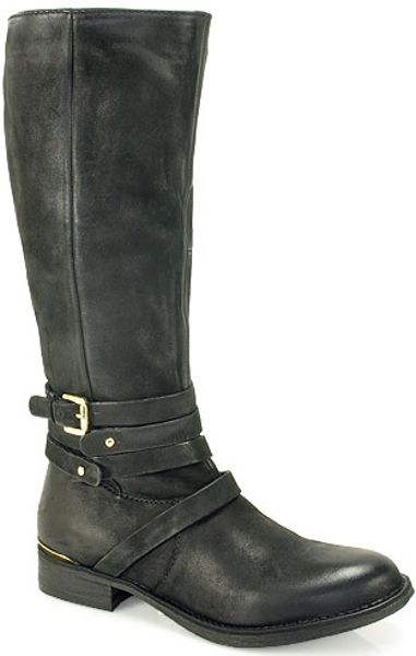 Steve Madden Albany Tall Boot in Gold | Lyst