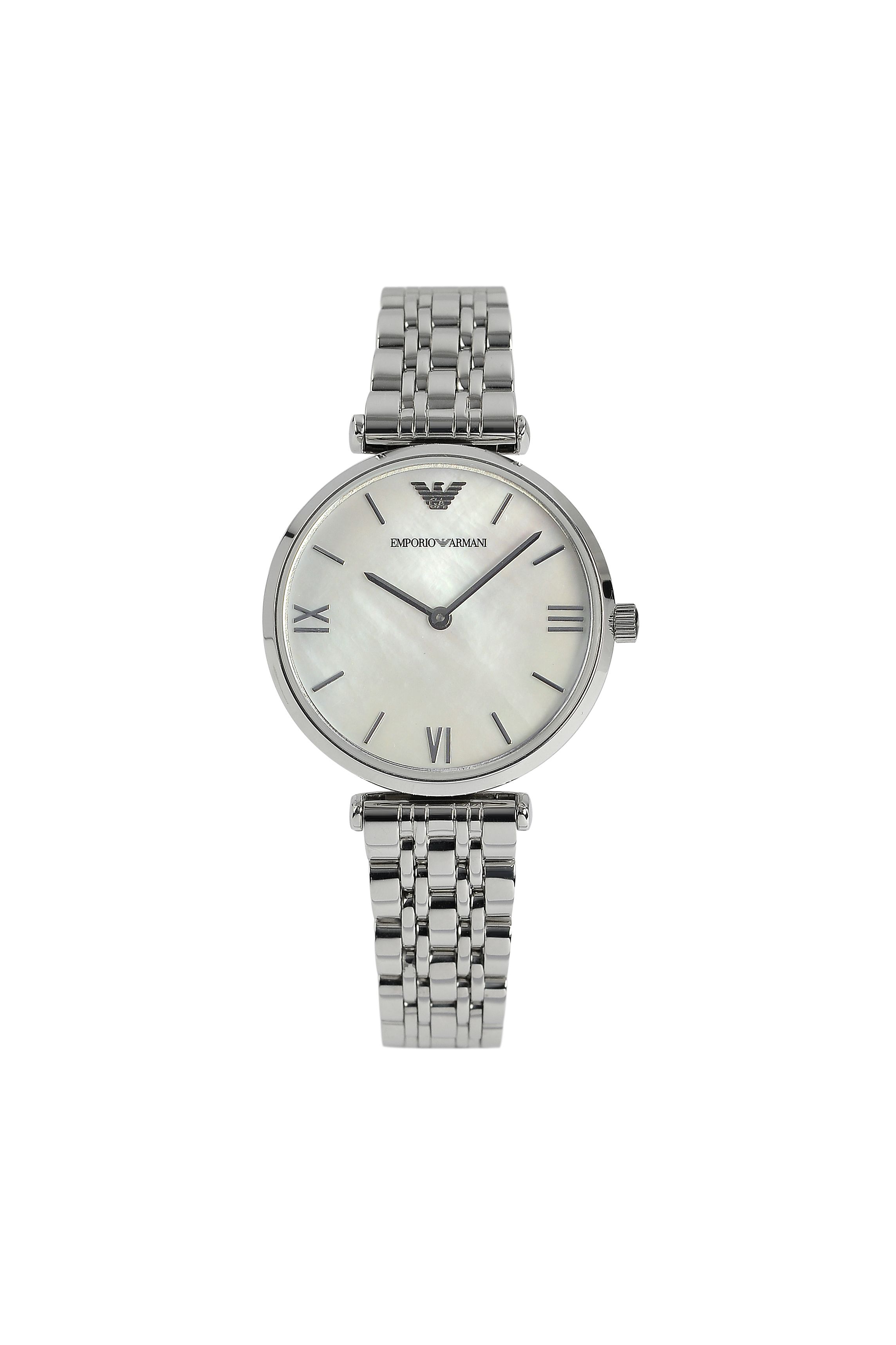 Emporio armani Ar1682 Retro Silver Ladies Bracelet Watch in Metallic | Lyst