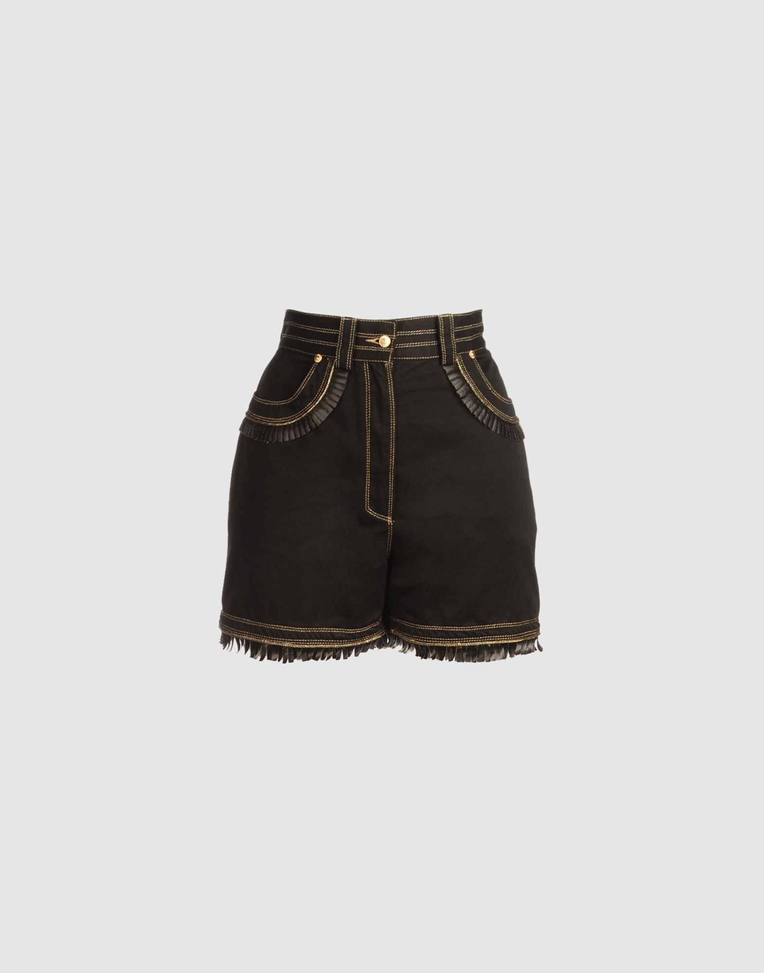 Versace Jeans Couture Shorts in Black | Lyst