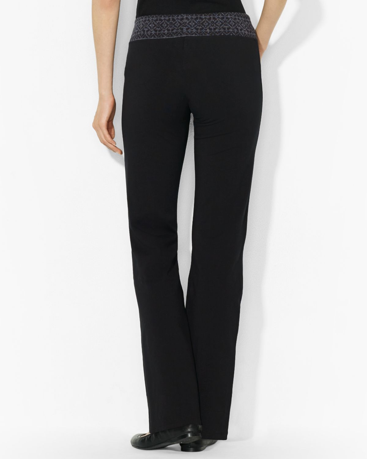 ralph lauren black jogging bottoms