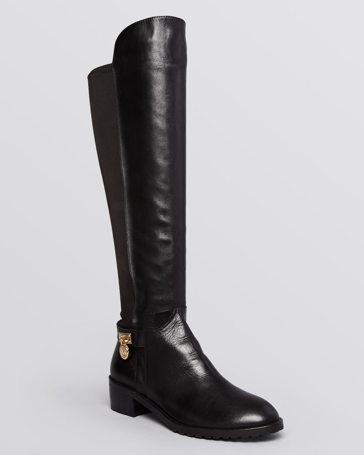 Lyst - Michael Michael Kors Stretch Boots Hamilton in Black