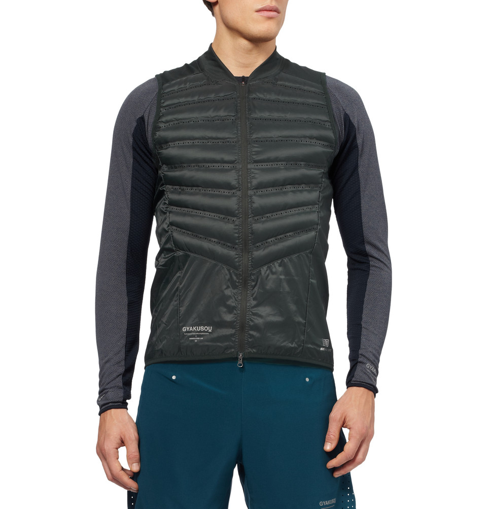 Lyst Nike Gyakusou Aeroloft 800 Downfilled Running Gilet in Green for Men