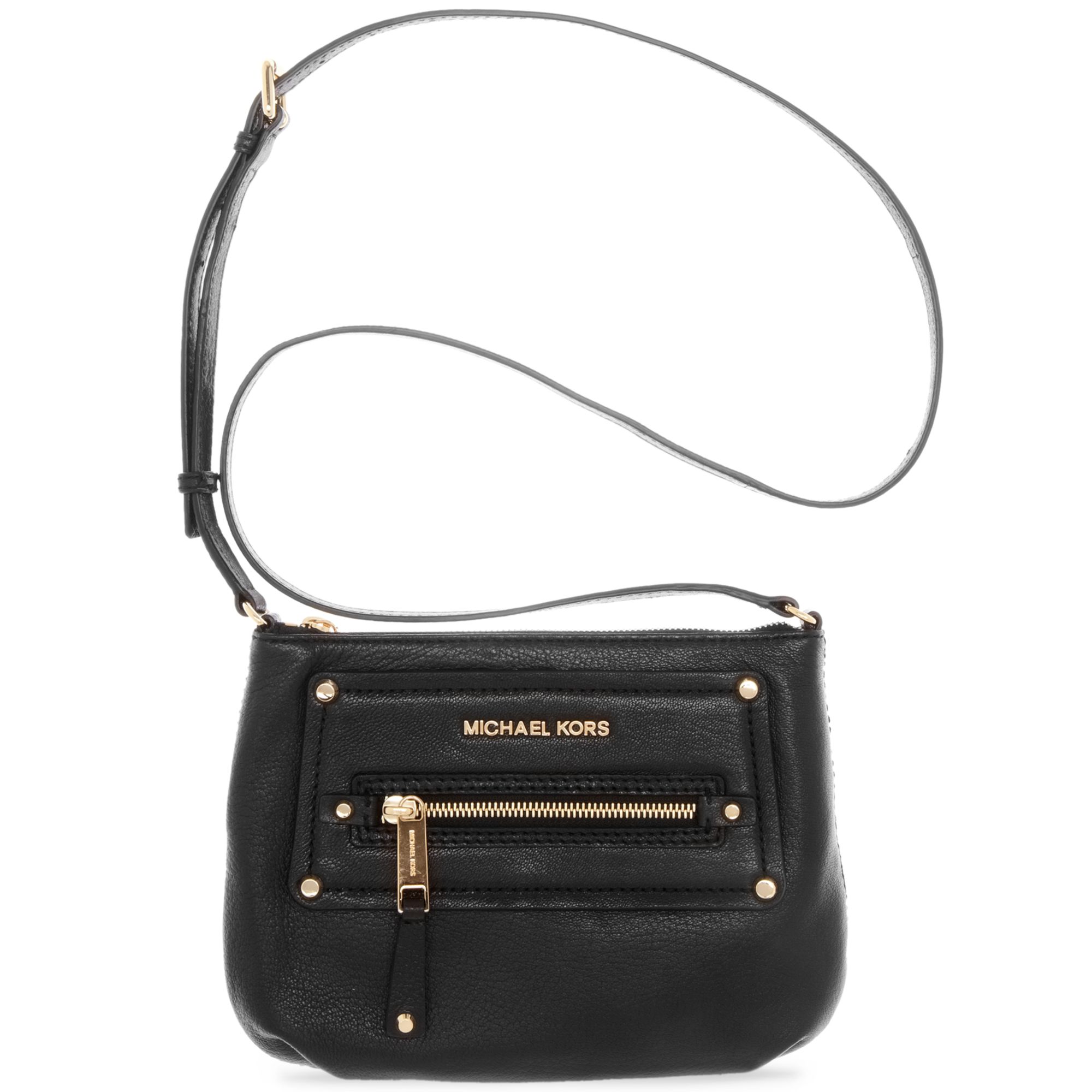 Michael kors clearance black purse macys