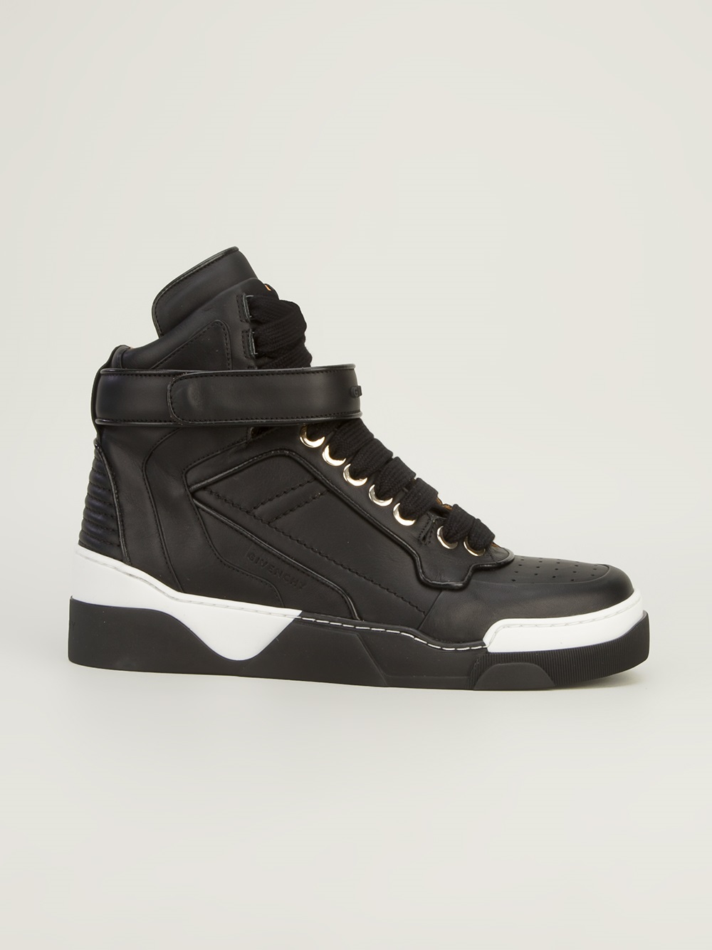 Lyst - Givenchy Hitop Trainer in Black for Men