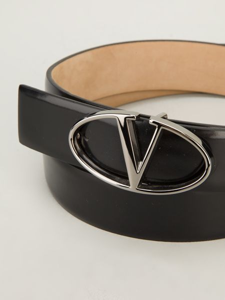 Valentino Branded Belt in Black for Men | Lyst