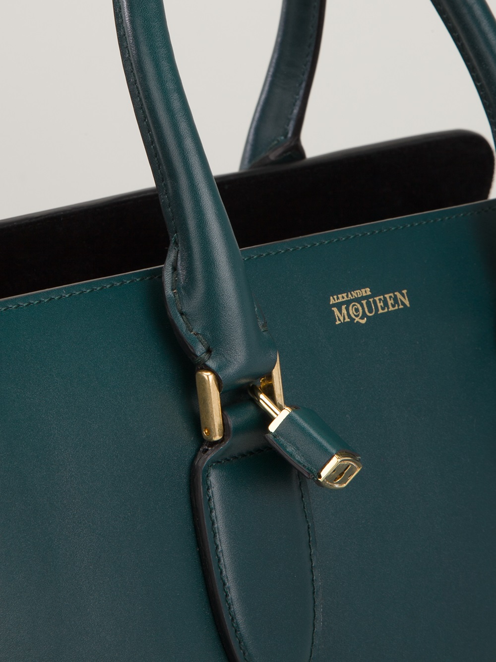 alexander mcqueen green bag