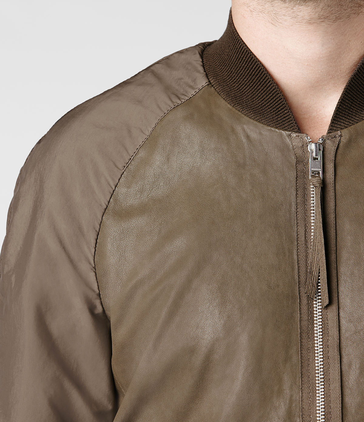 allsaints khaki jacket