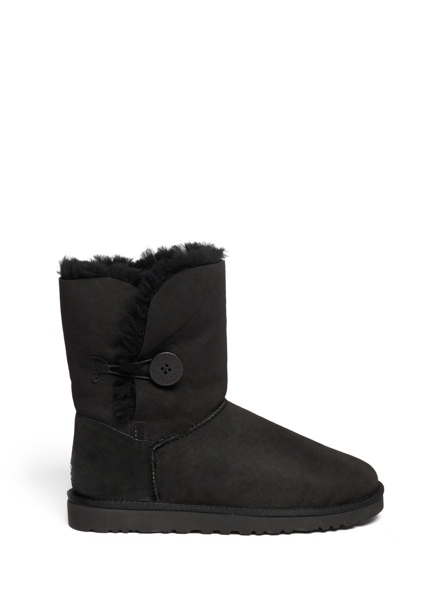 Ugg Bailey Button Boots in Black | Lyst