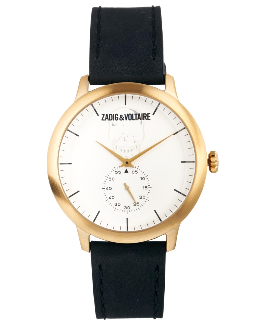 montre zadig et voltaire or