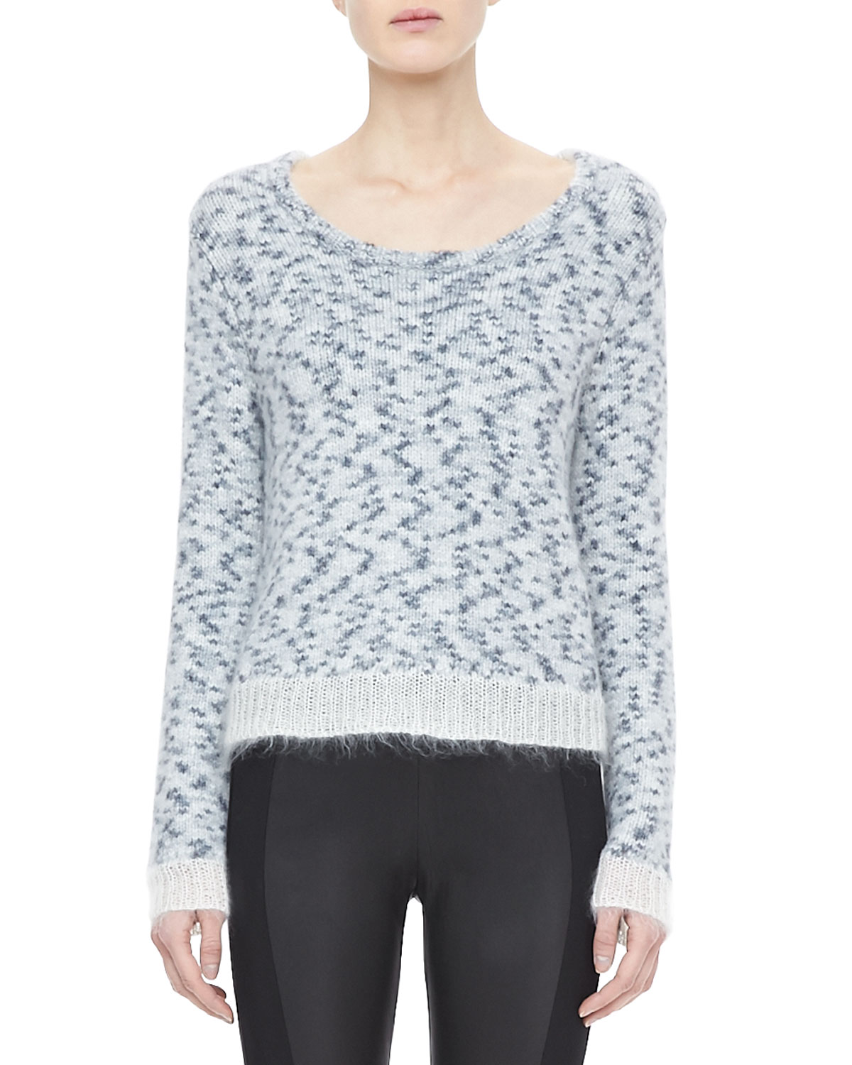 Lyst - Rag & Bone Jayda Knit Pullover Sweater in White